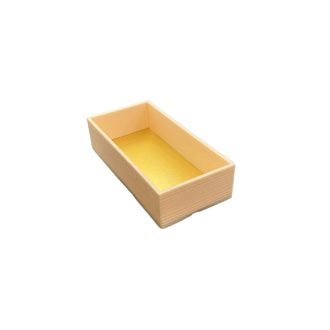 九州パール紙工 紙重箱8寸用 2/9中箱(電子レンジ非対応) 1袋(10個)(ご注文単位1袋)【直送品】