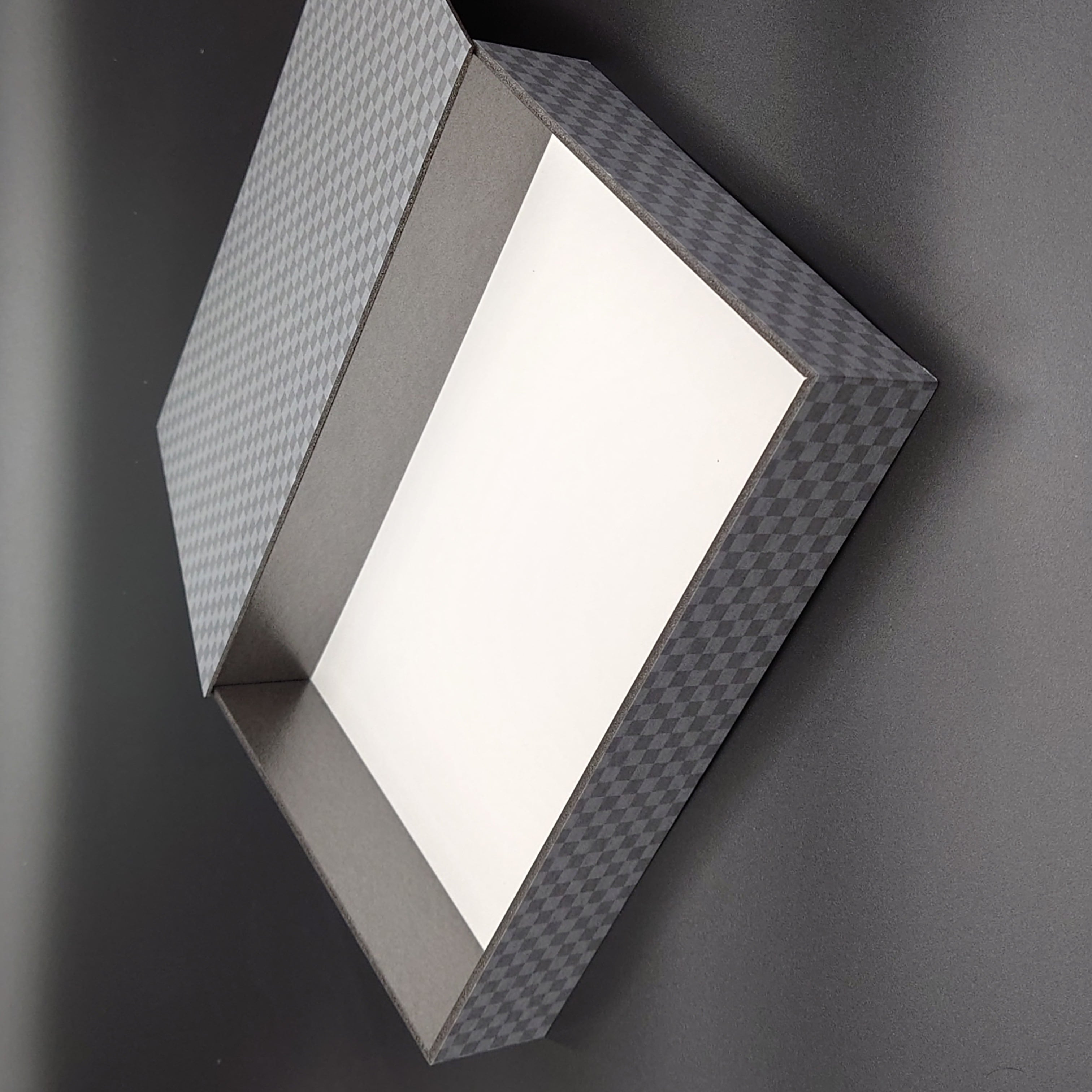 九州パール紙工 KP 90-60 白市松BKC 落し蓋付 1袋(10個入)(ご注文単位1袋)【直送品】