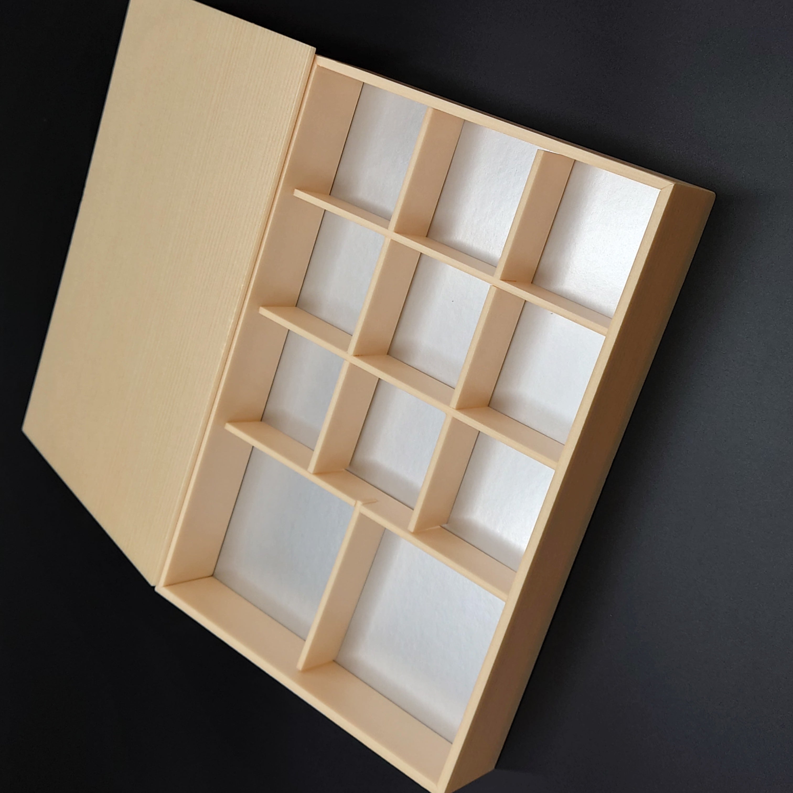 九州パール紙工 297×200板蓋付(新KP 2000折) 1袋(10枚入)(ご注文単位1袋)【直送品】