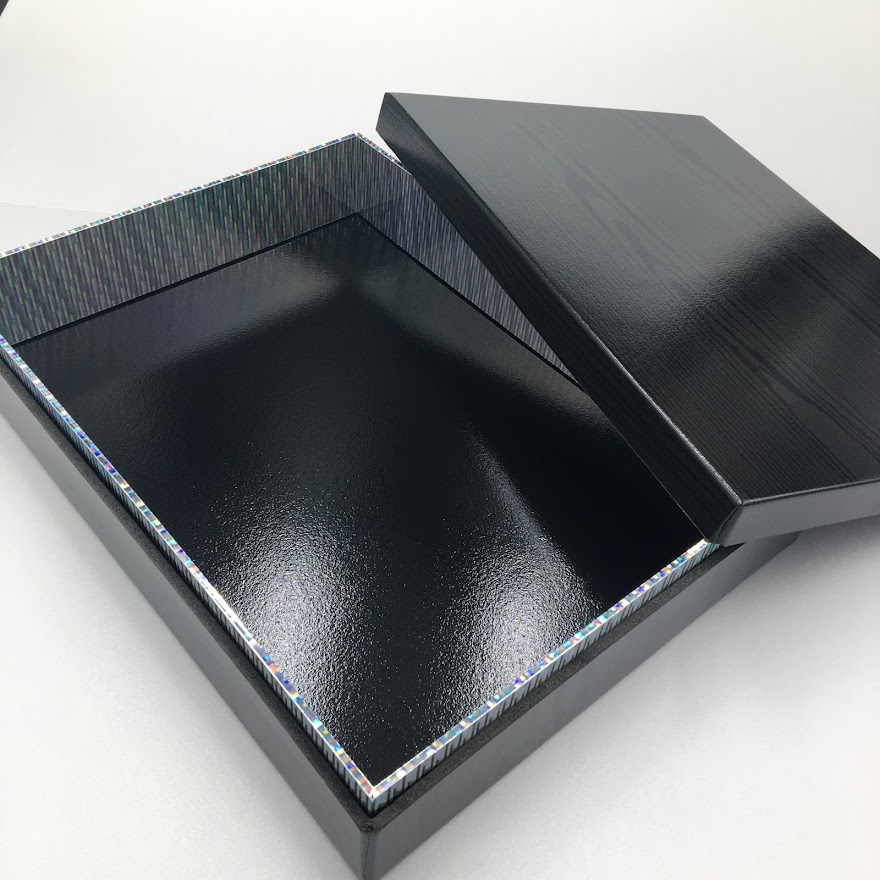 九州パール紙工 KP M21-580 BMインロー 黒部 蓋付 1袋(10個入)(ご注文単位1袋)【直送品】