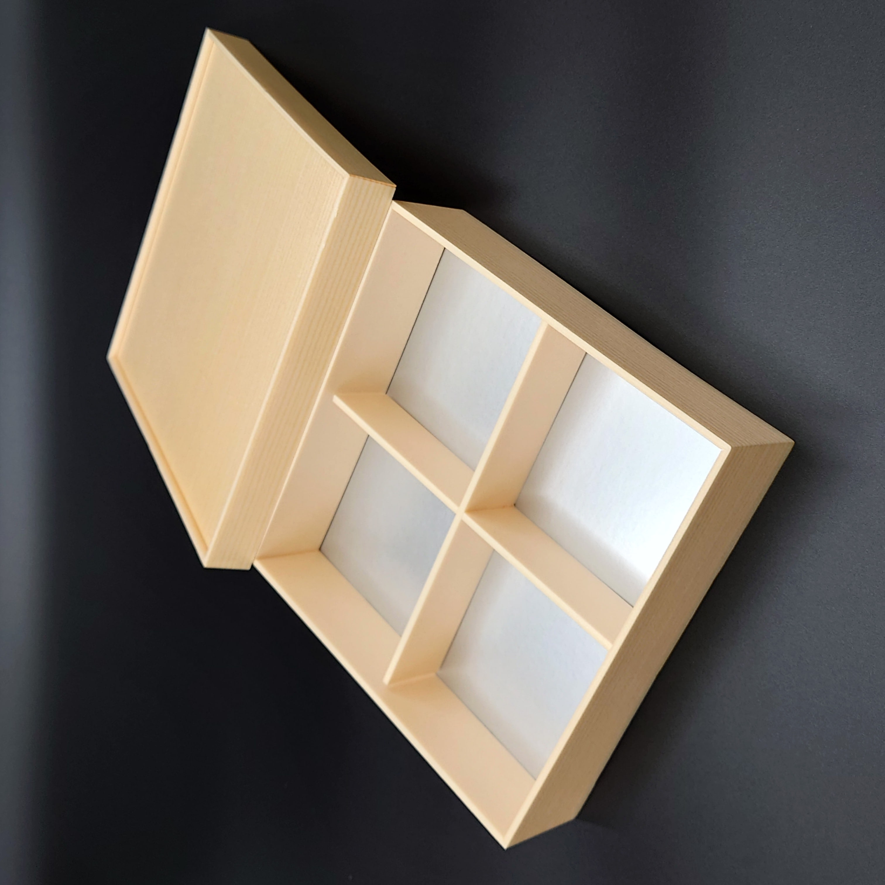 九州パール紙工 松花堂-小-4 1袋(10個入)(ご注文単位1袋)【直送品】