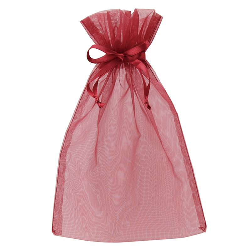 アベイチ オーガンザポーチ　ワイン JWPOU008-07 10枚入/1袋（ご注文単位1袋）【直送品】