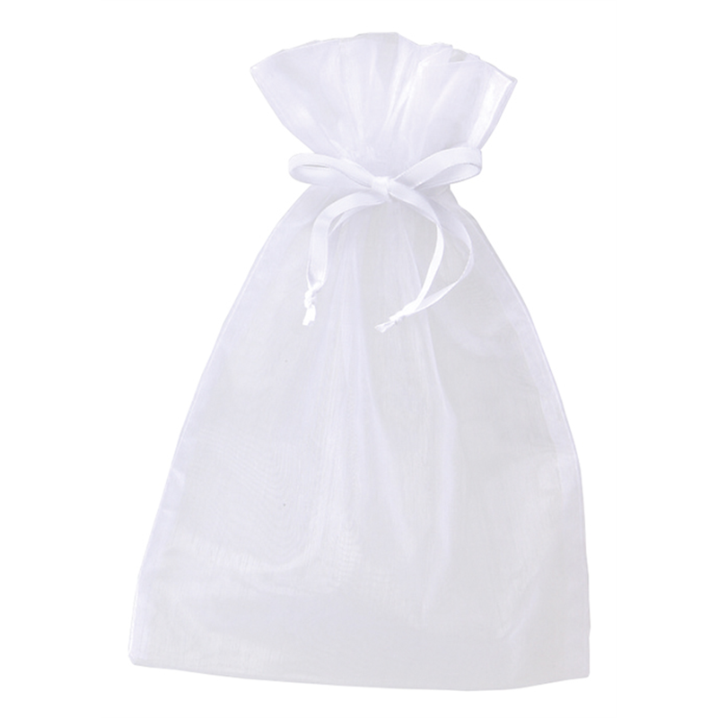 アベイチ オーガンザポーチ　ホワイト JWPOU008-01 1000枚入/1箱（ご注文単位1箱）【直送品】