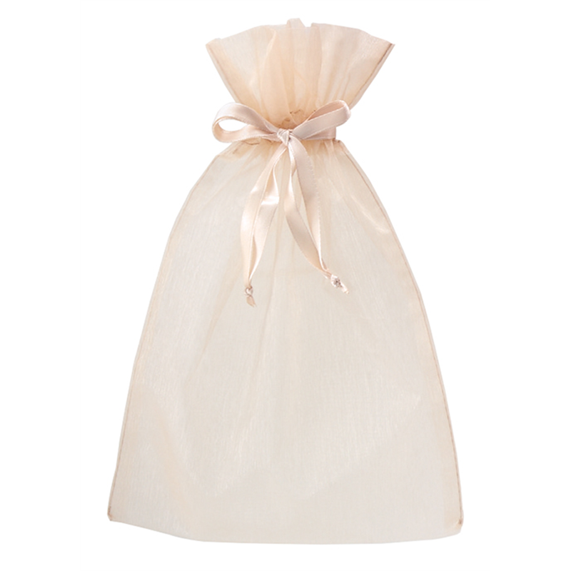 アベイチ オーガンザポーチ　シャンパン JWPOU008-03 1000枚入/1箱（ご注文単位1箱）【直送品】