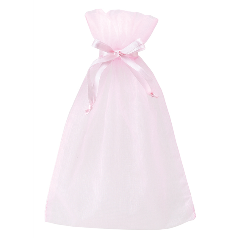 アベイチ オーガンザポーチ　ピンク JWPOU008-04 1000枚入/1箱（ご注文単位1箱）【直送品】