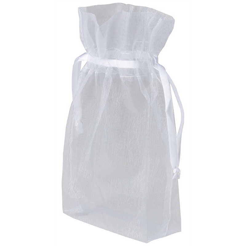 アベイチ オーガンザポーチ　W/ホワイト JWPOU009-01 1000枚入/1箱（ご注文単位1箱）【直送品】