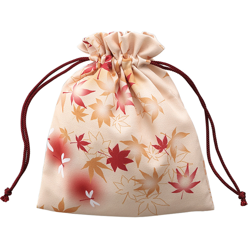 アベイチ 和風巾着 もみじ JWPOU0500 600枚入/1箱（ご注文単位1箱）【直送品】