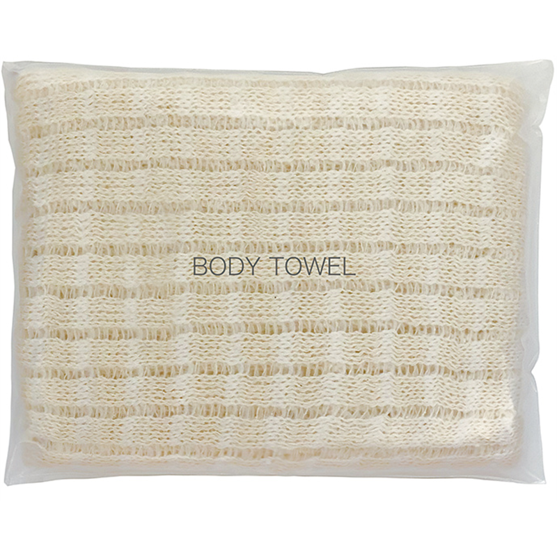 アベイチ 絹混ボディタオル JWBDTN-001-100 100枚/束（ご注文単位1束）【直送品】