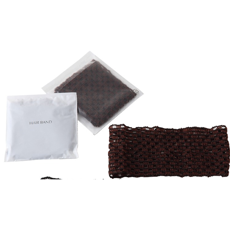 アベイチ ヘアーバンド ブラウン JWBN-001BR-100 100枚/束（ご注文単位1束）【直送品】