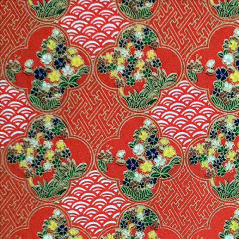 マルモ 和紙 花友禅 No.5080 1枚(ご注文単位2枚)【直送品】