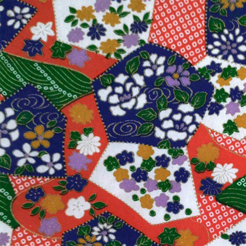マルモ 和紙 花友禅 No.5095 1枚(ご注文単位2枚)【直送品】
