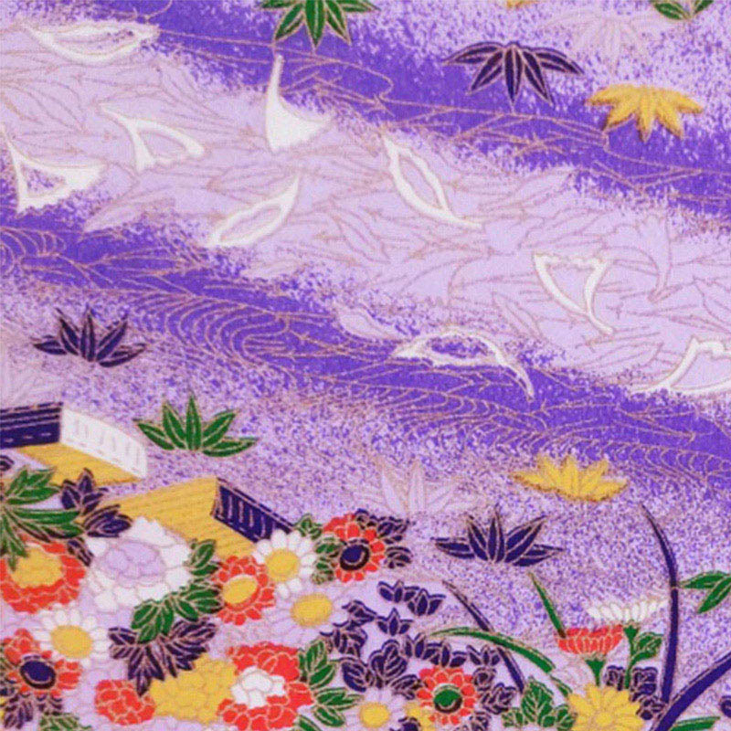 マルモ 和紙 花友禅 No.5133 1枚(ご注文単位2枚)【直送品】