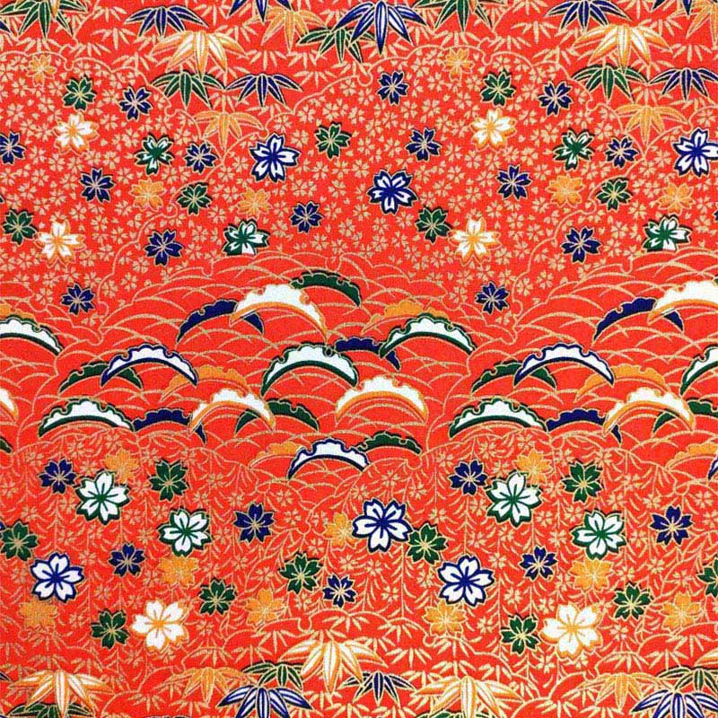 マルモ 和紙 花友禅 No.7007 1枚(ご注文単位2枚)【直送品】