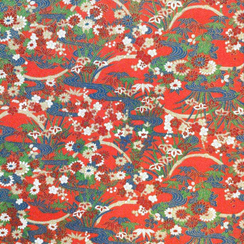 マルモ 和紙 花友禅 No.7010 1枚(ご注文単位2枚)【直送品】