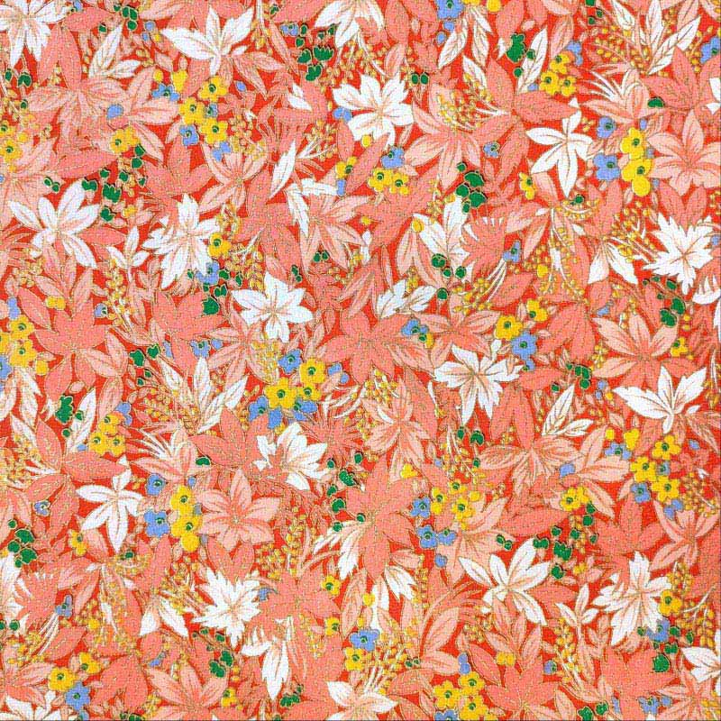 マルモ 和紙 花友禅 No.7030 1枚(ご注文単位2枚)【直送品】