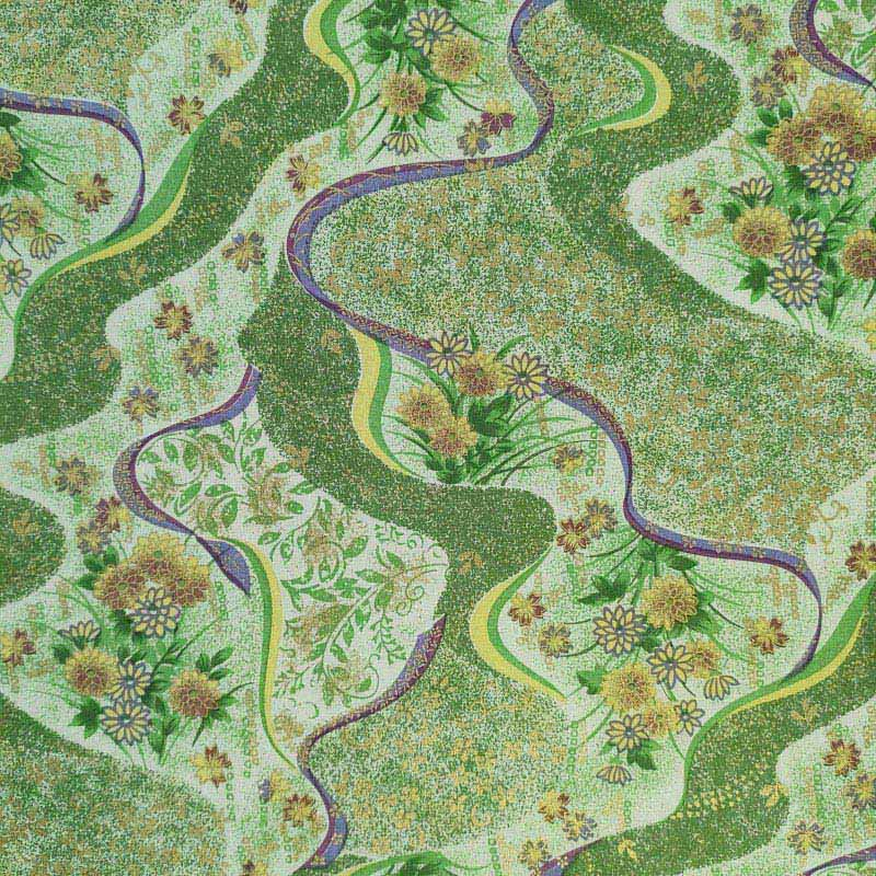 マルモ 和紙　花友禅  No.7273 1枚（ご注文単位2枚）【直送品】