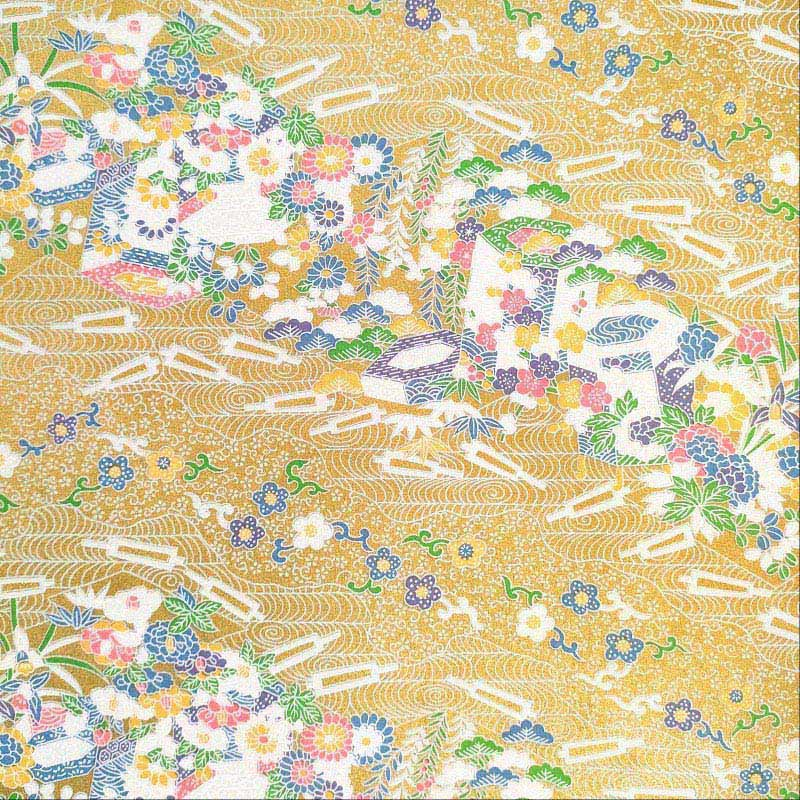 マルモ 和紙　花友禅  No.7850 1枚（ご注文単位2枚）【直送品】