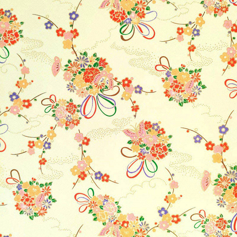 マルモ 和紙　花友禅  No.8201 1枚（ご注文単位2枚）【直送品】