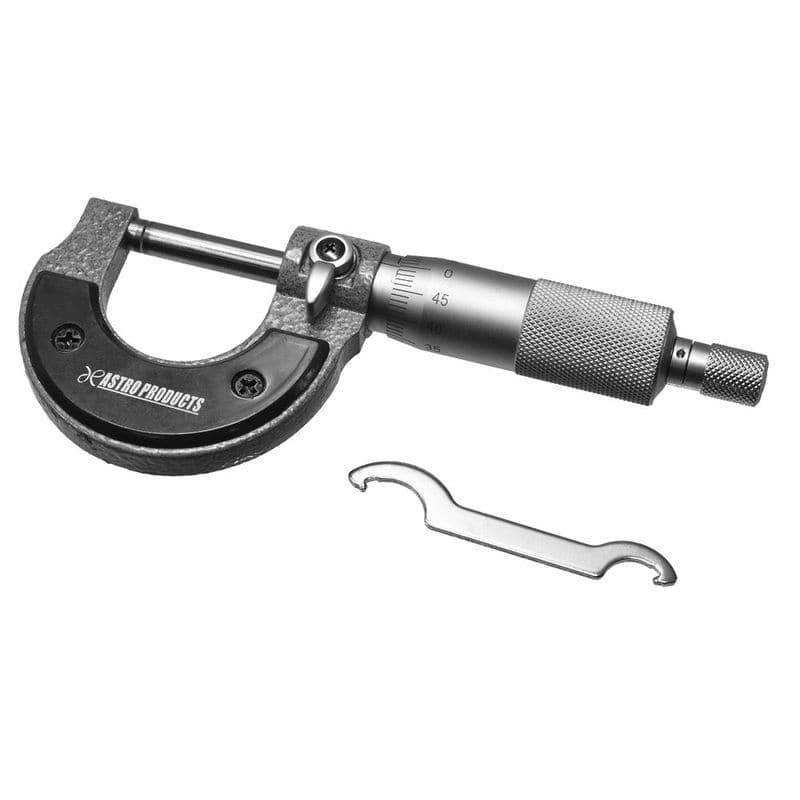 ワールドツール アストロプロダクツ AP マイクロメーター 25mm 2001000007127（ご注文単位1個）【直送品】