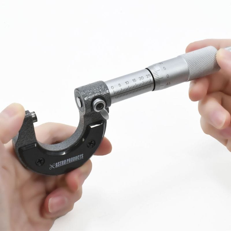 ワールドツール アストロプロダクツ AP マイクロメーター 25mm 2001000007127(ご注文単位1個)【直送品】