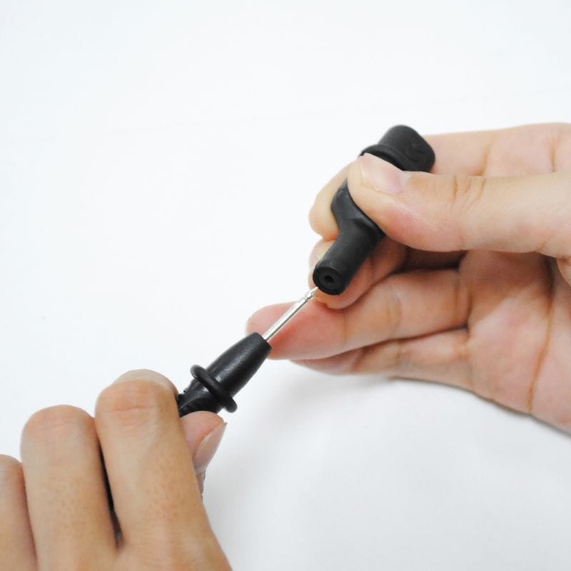 ワールドツール アストロプロダクツ AP テストリード用ワニグチクリップ 2001000009312（ご注文単位1個）【直送品】