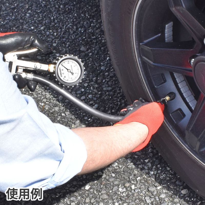 ワールドツール アストロプロダクツ AP エアタイヤゲージ TG025 2001000010257(ご注文単位1個)【直送品】