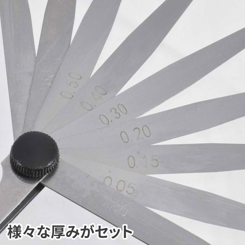 ワールドツール アストロプロダクツ AP シクネスゲージ (10枚組) 2001000010271（ご注文単位1個）【直送品】