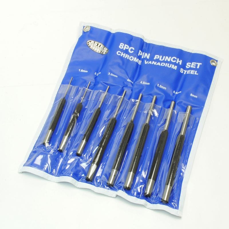 ワールドツール アストロプロダクツ AP 8PC ピンポンチセット 2002000005854（ご注文単位1セット）【直送品】