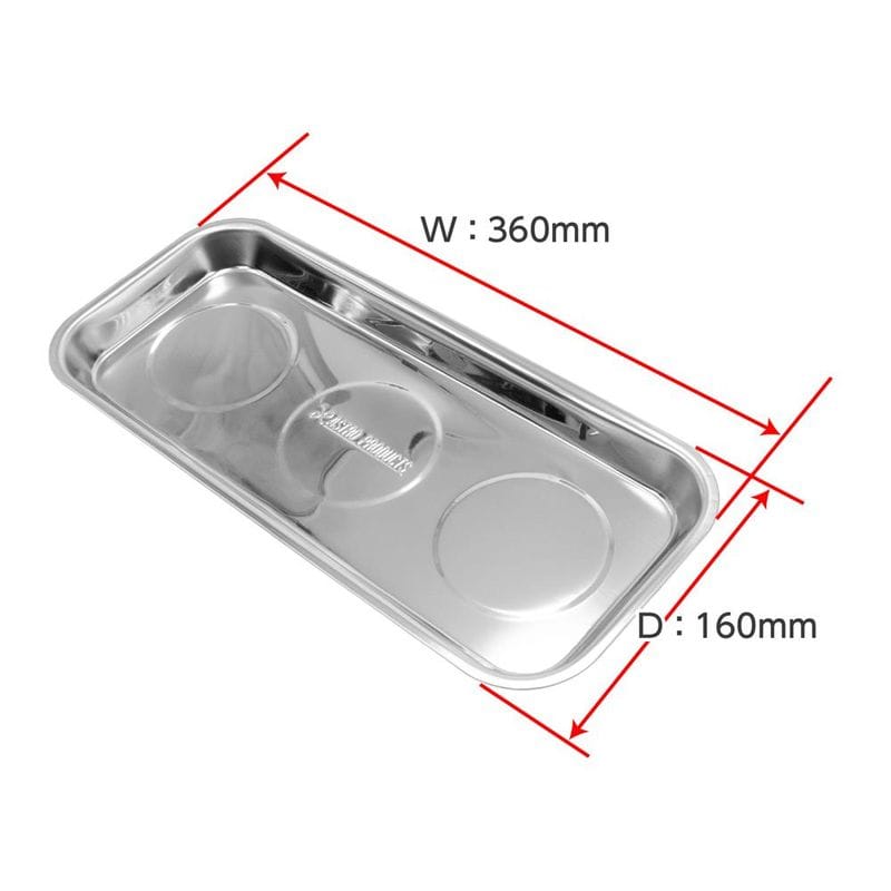 ワールドツール アストロプロダクツ AP マグネットトレー 角型 L 2002000013699(ご注文単位1個)【直送品】