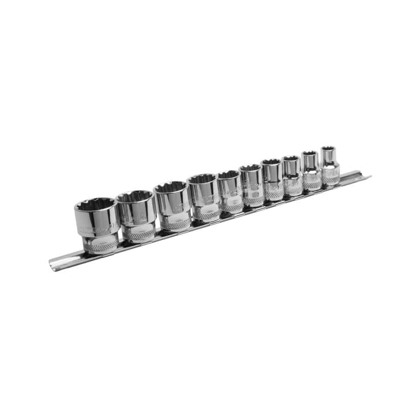 ワールドツール アストロプロダクツ AP 3/8DR マルチスプラインソケットセット (10個組) 2002000016010（ご注文単位1セット）【直送品】