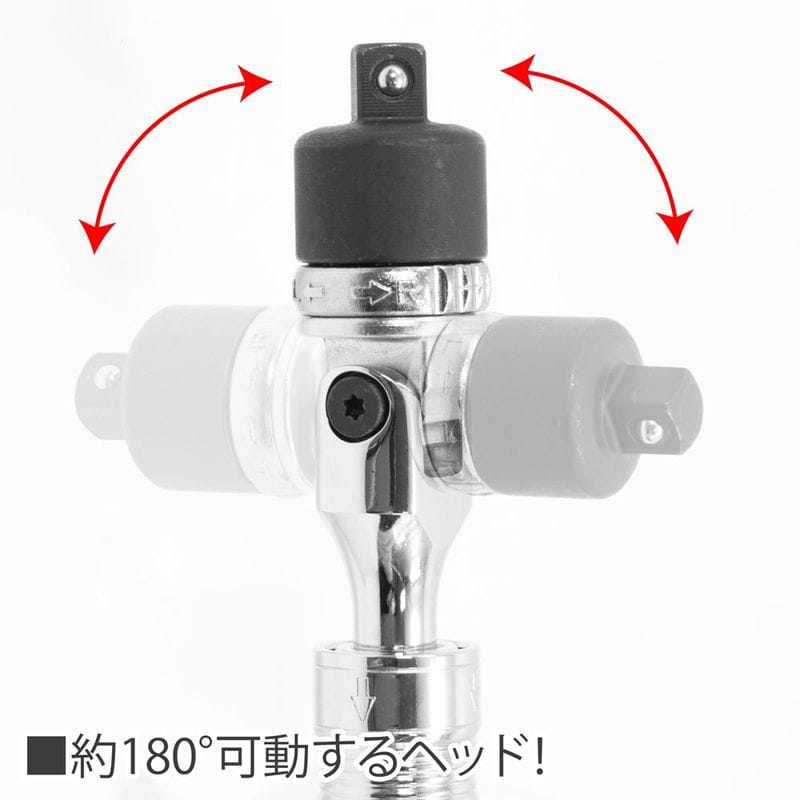 ワールドツール アストロプロダクツ AP 3/8DR フレックス伸縮式ラチェットハンドル 2002000019257（ご注文単位1個）【直送品】