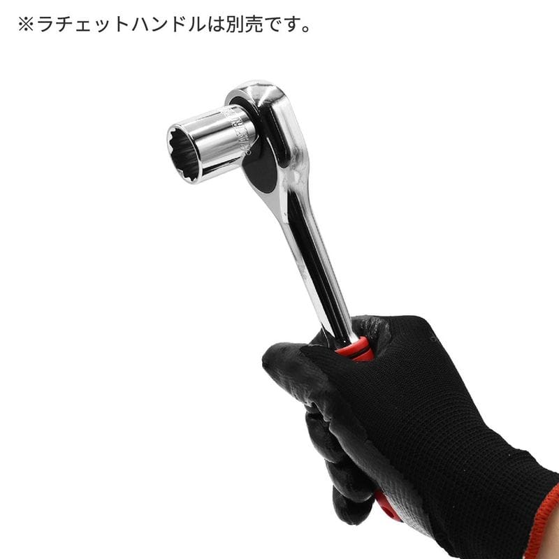 ワールドツール アストロプロダクツ AP 3/8DR 19mm ソケット 12角 2002000021847（ご注文単位1個）【直送品】