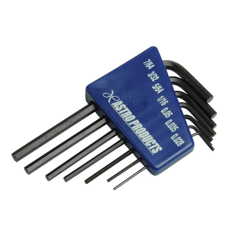 ワールドツール アストロプロダクツ AP 7PC 精密HEXキーレンチセット インチ 2002000022714（ご注文単位1セット）【直送品】