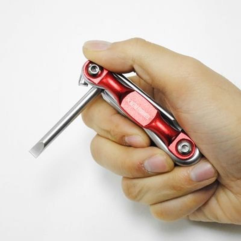 ワールドツール アストロプロダクツ AP 6WAY 折畳プラスマイナスドライバー 2002000023766(ご注文単位1個)【直送品】