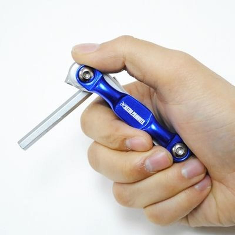 ワールドツール アストロプロダクツ AP 6WAY 折畳HEXレンチ 2002000023773(ご注文単位1個)【直送品】