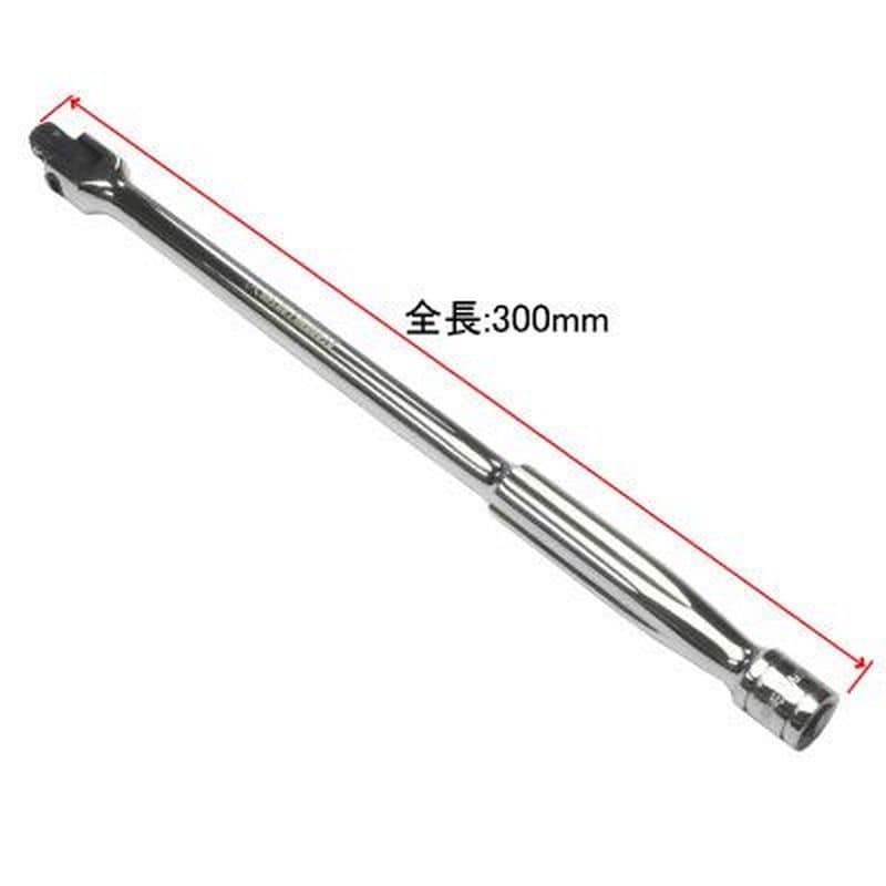 ワールドツール アストロプロダクツ AP 3/8DR ダブルスクエアスピンナハンドル 300mm 2002000024312(ご注文単位1個)【直送品】
