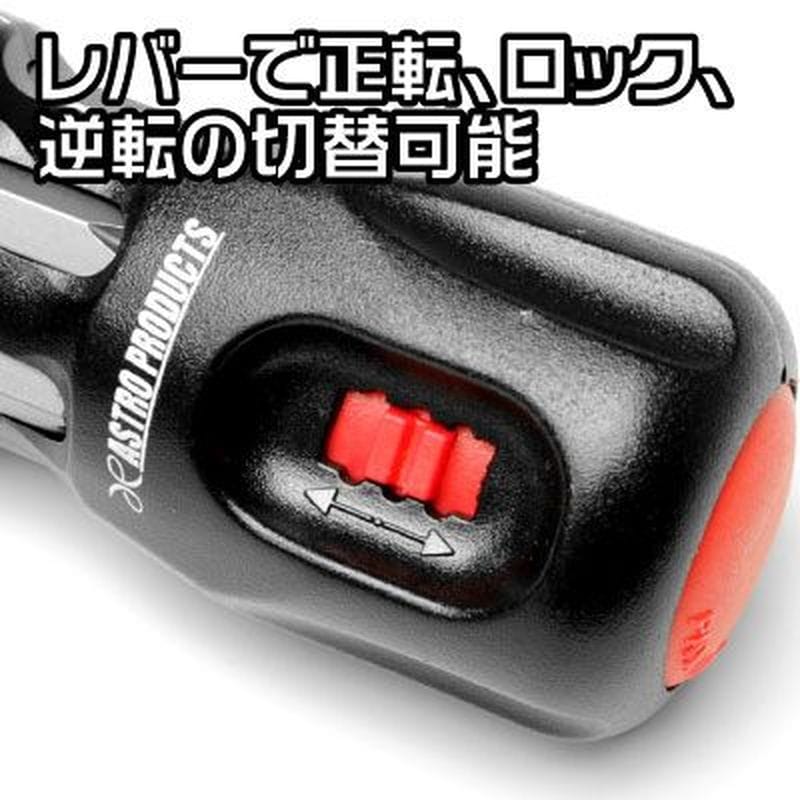 ワールドツール アストロプロダクツ AP ラチェットビットドライバーセット 2002000024527（ご注文単位1個）【直送品】