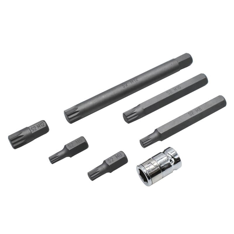 ワールドツール アストロプロダクツ AP 3/8DR トリプルスクエアビットセット (7点組) 2002000026811（ご注文単位1個）【直送品】