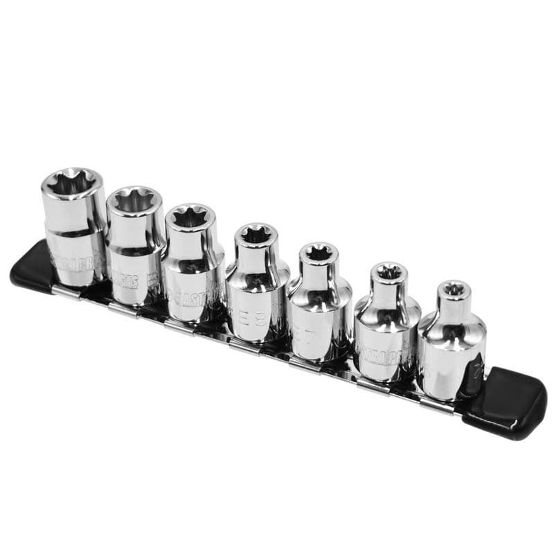 ワールドツール アストロプロダクツ AP 3/8DR E型ヘックスローブソケットセット (7個組) 2002000027610(ご注文単位1セット)【直送品】