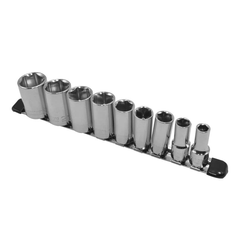 ワールドツール アストロプロダクツ AP 3/8DR セミディープソケットセット ミリ (9個組) 2002000028310(ご注文単位1セット)【直送品】