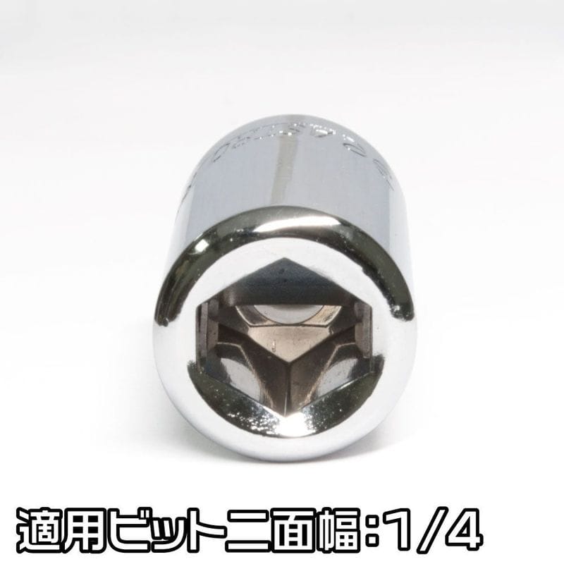 ワールドツール アストロプロダクツ AP 1/4DR ビットアダプター BA837 2002000028372(ご注文単位1個)【直送品】