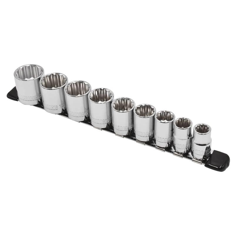 ワールドツール アストロプロダクツ AP 3/8DR ソケットセット インチ 12角 (9個組) 2002000028785（ご注文単位1セット）【直送品】