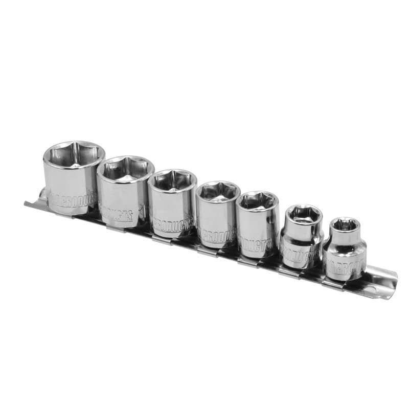 ワールドツール アストロプロダクツ AP 3/8DR エクストラショートソケットセット (7個組) 2002000029034（ご注文単位1セット）【直送品】