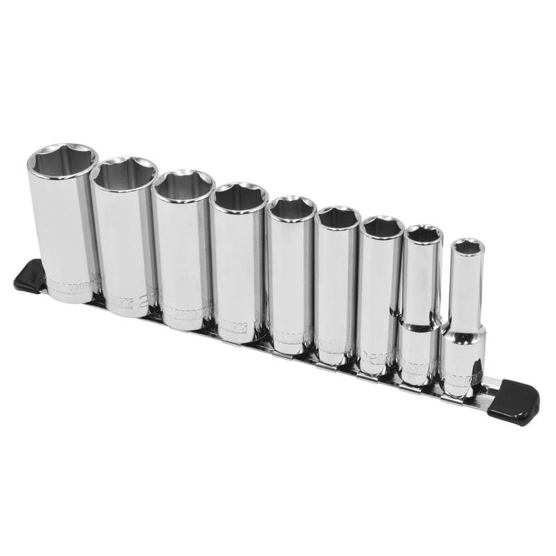 ワールドツール アストロプロダクツ AP 3/8DR ディープソケットセット ミリ (9個組) 2002000029492（ご注文単位1セット）【直送品】