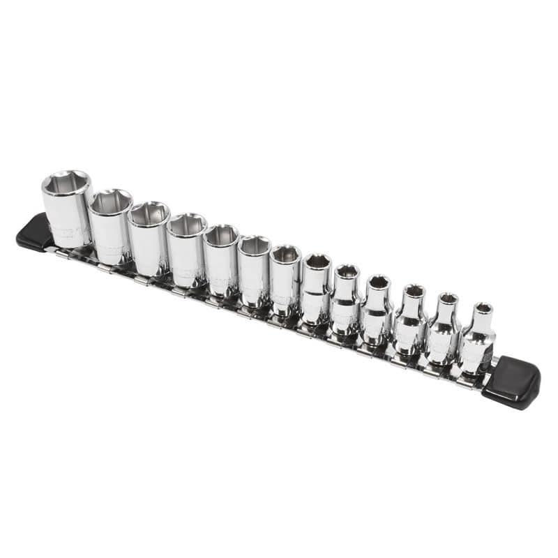 ワールドツール アストロプロダクツ AP 1/4DR ソケットセット ミリ (13個組) 2002000029522（ご注文単位1セット）【直送品】