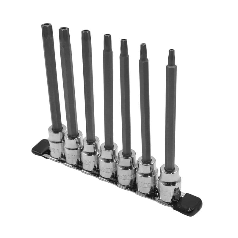 ワールドツール アストロプロダクツ AP 3/8DR いじり止めT型ヘックスローブロングビットソケットセット (7個組) 2002000030597（ご注文単位1個）【直送品】