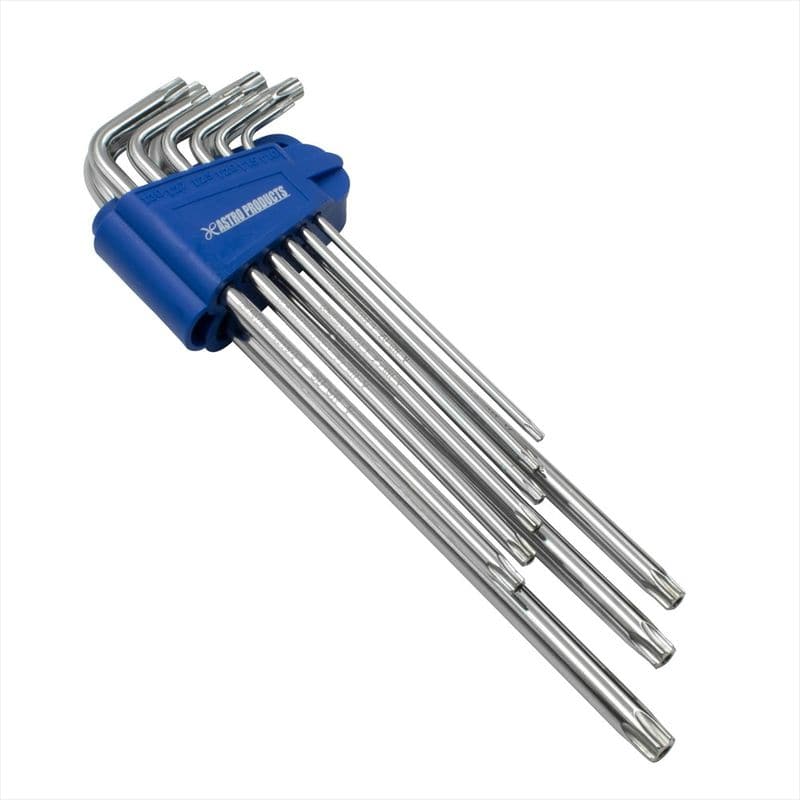 ワールドツール アストロプロダクツ AP いじり止めヘックスローブレンチセット EXロング (9本組) 2002000030917（ご注文単位1セット）【直送品】