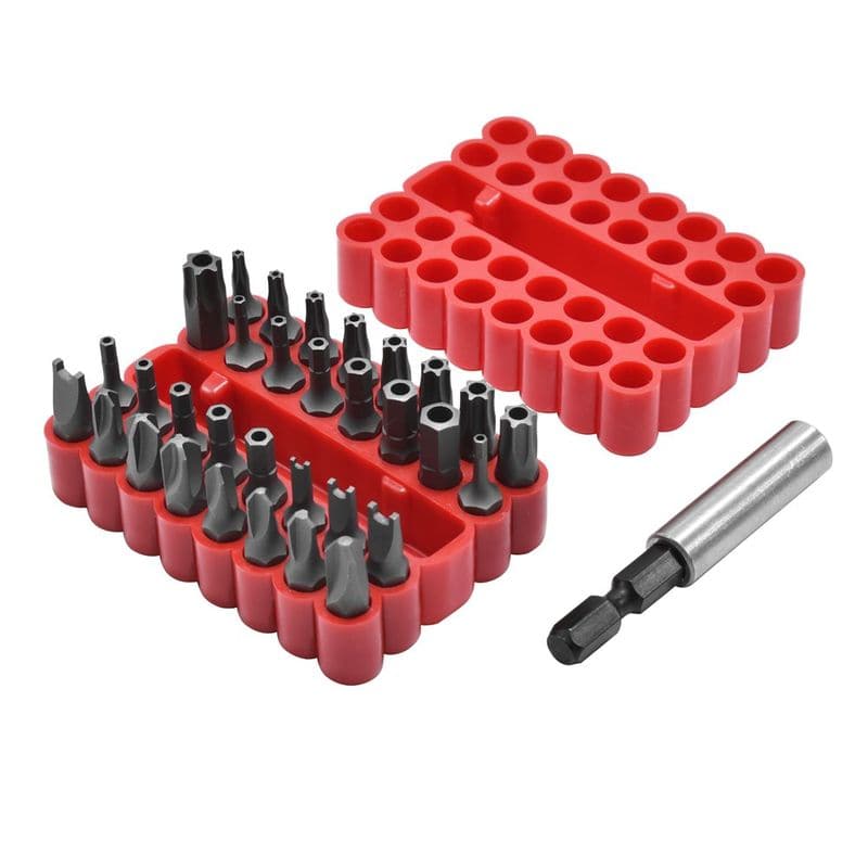 ワールドツール アストロプロダクツ AP セキュリティビットセット (33個入) 2002000032454（ご注文単位1セット）【直送品】