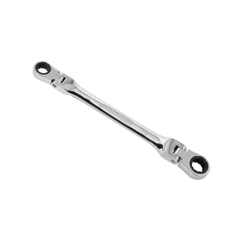 ワールドツール アストロプロダクツ AP 8×10mm ダブルフレックスラチェットレンチ 2002000033192（ご注文単位1個）【直送品】