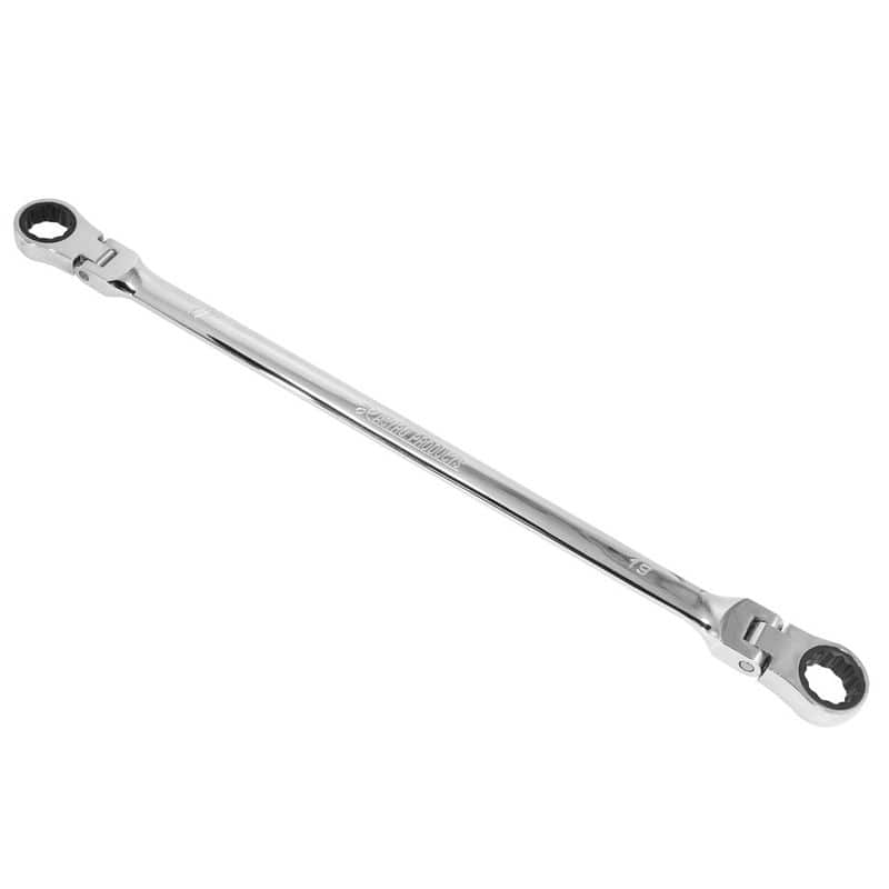 ワールドツール アストロプロダクツ AP 17×19mm ダブルフレックスラチェットレンチ ロング 2002000033376（ご注文単位1個）【直送品】